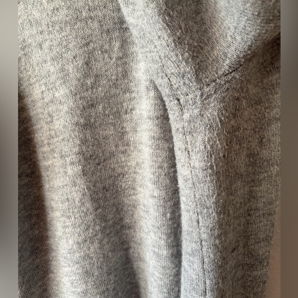 Christopher & Banks Tailored Gray Embroidered Floral Cardigan Sweater Women’s XL - Picture 8 of 10